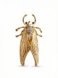 Prendedor Insecto Dorado