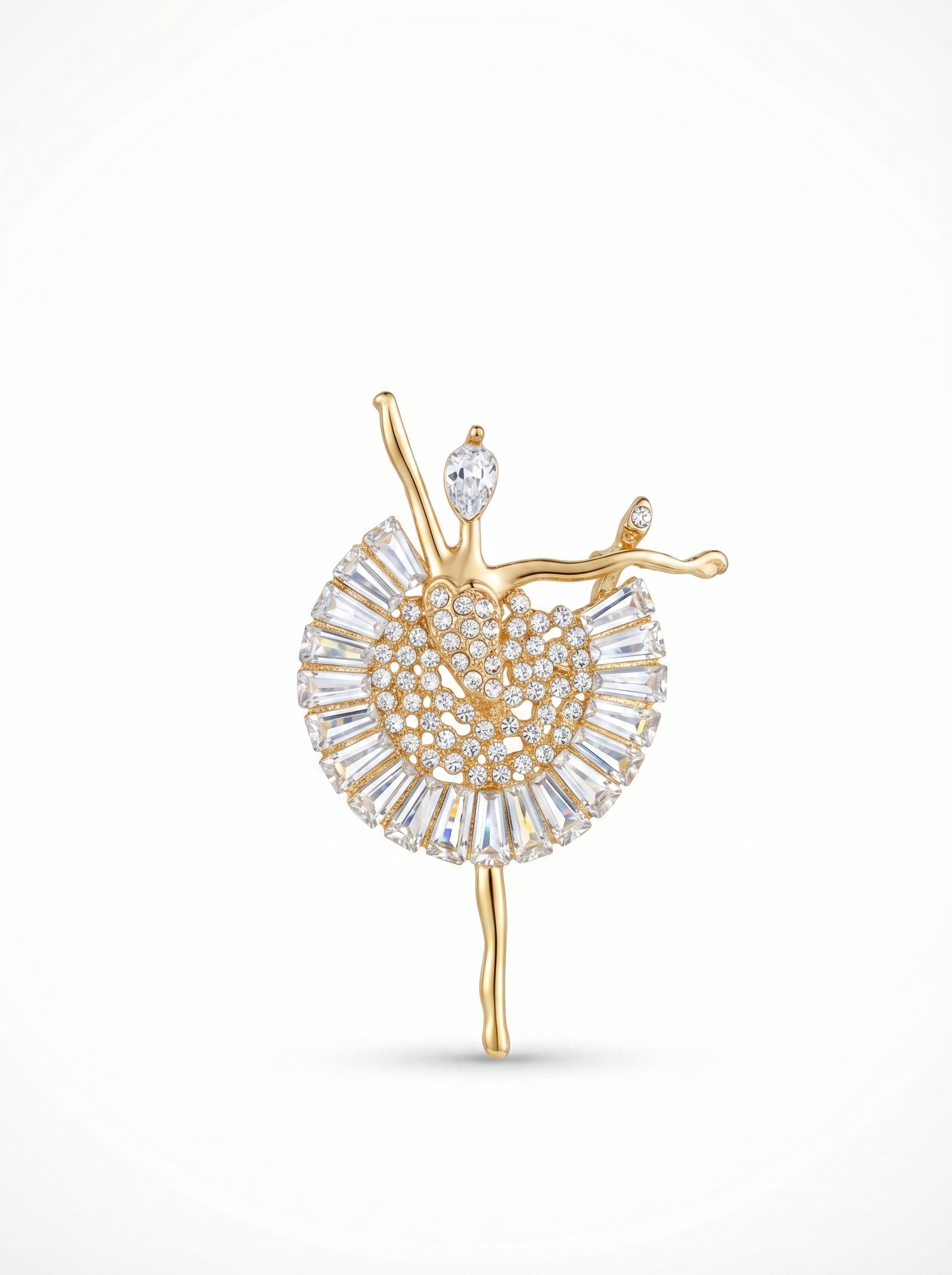 Prendedor Bailarina Piedras