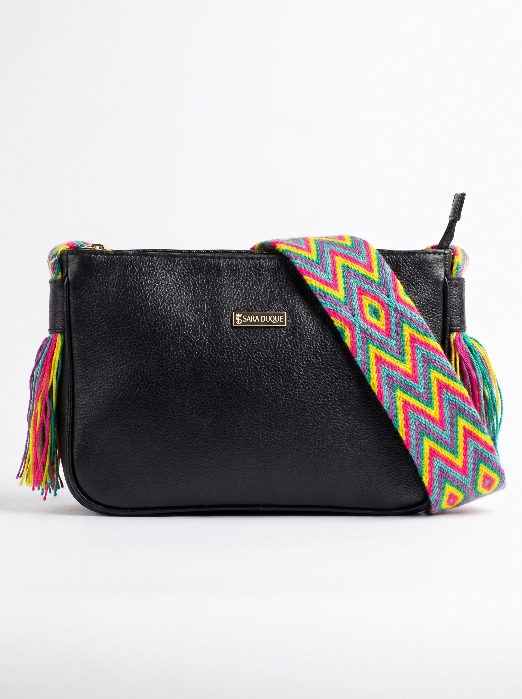 Manos libres negro wayuu colores